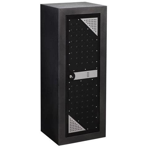 stack-on 16 gun welded-steel tactical firearms security cabinet - black/gray|stack on gun cabinets.